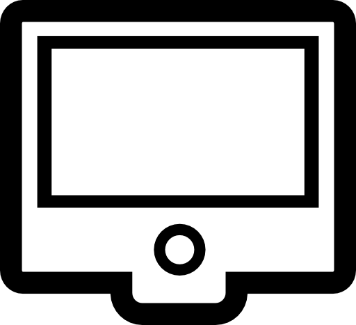 Flat tv or computer monitor, visualization tool