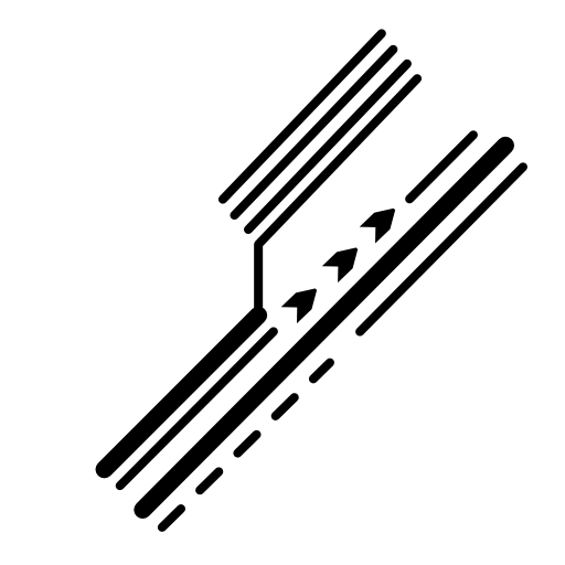 Electronic printed circuit detail of diagonal lines