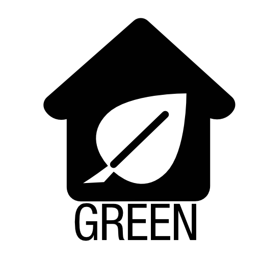 Green housing symbol