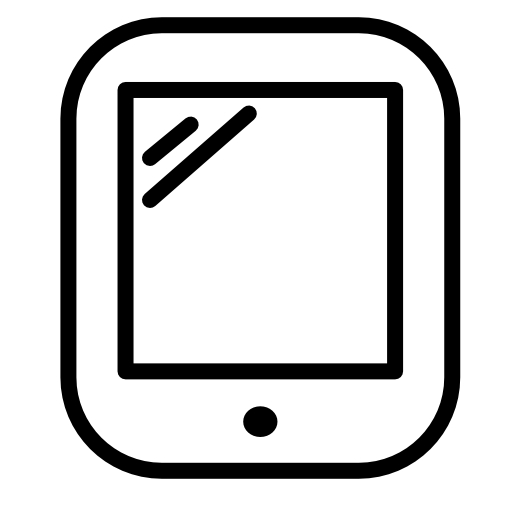 Small tablet outline