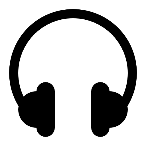 Headphone audio tool in black version