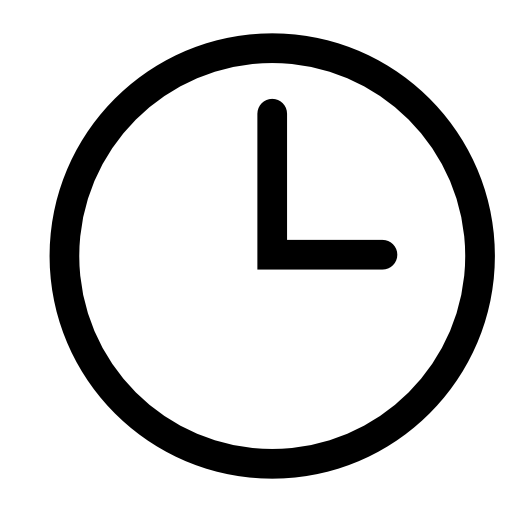 Clock with 3 o'clock