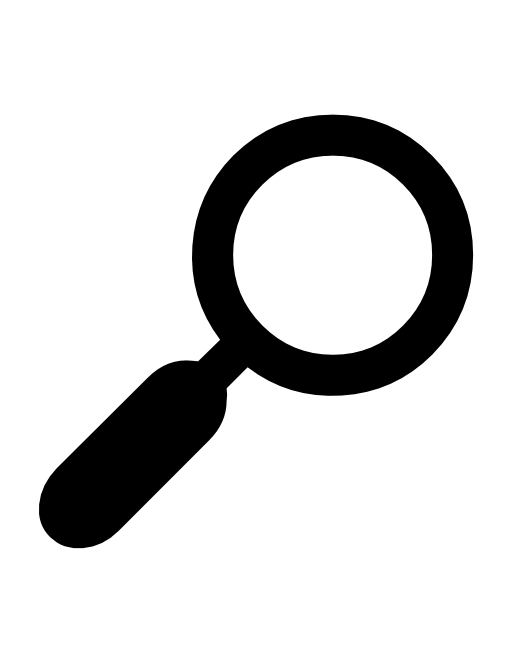 Magnifying glass look