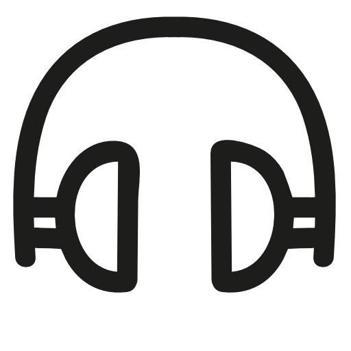 Headphones hand drawn tool