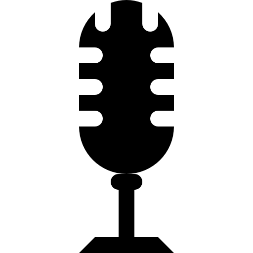 Microphone of vintage design