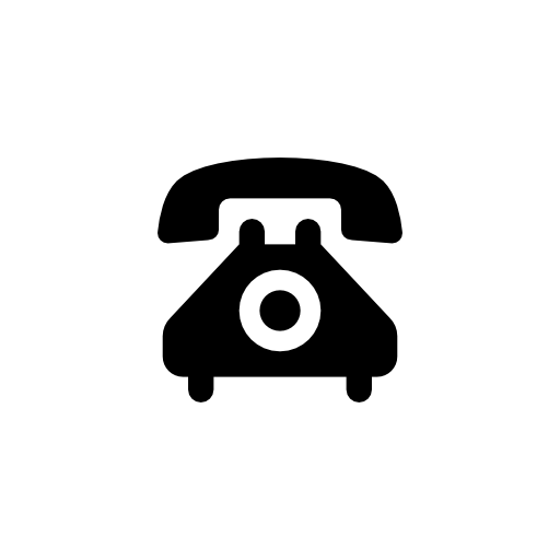 Telephone with dial, vintage style