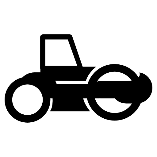 Road roller tractor