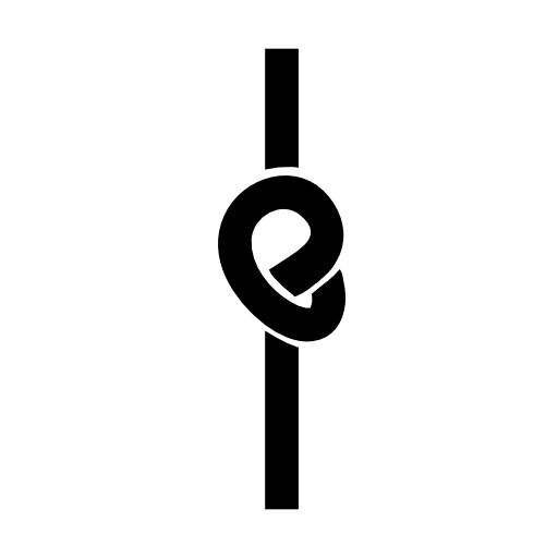 Knot outline symbol