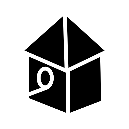 House variant made of shapes