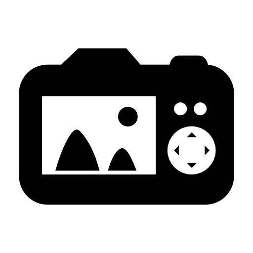 Digital camera, IOS 7 interface symbol