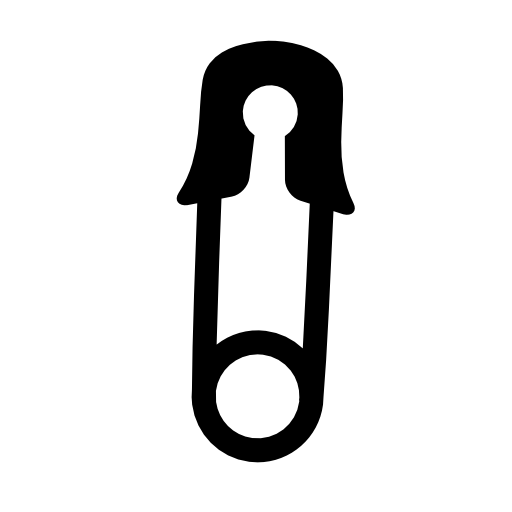 Security pin shape