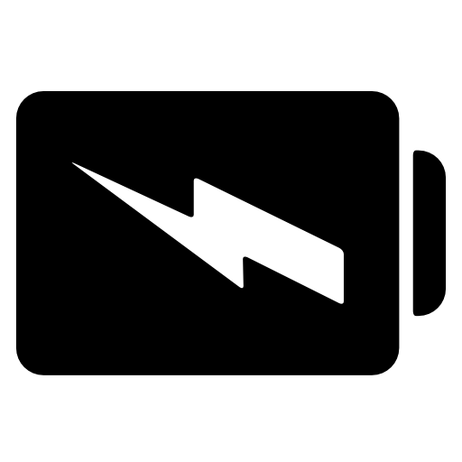 Battery charged symbol