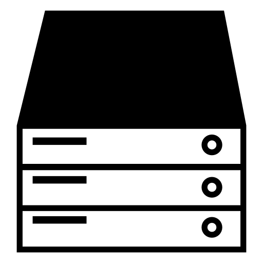 Disk storage, IOS 7 symbol