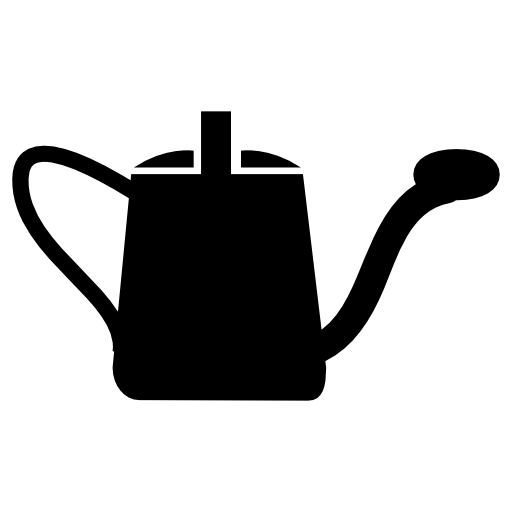 Watering can silhouette