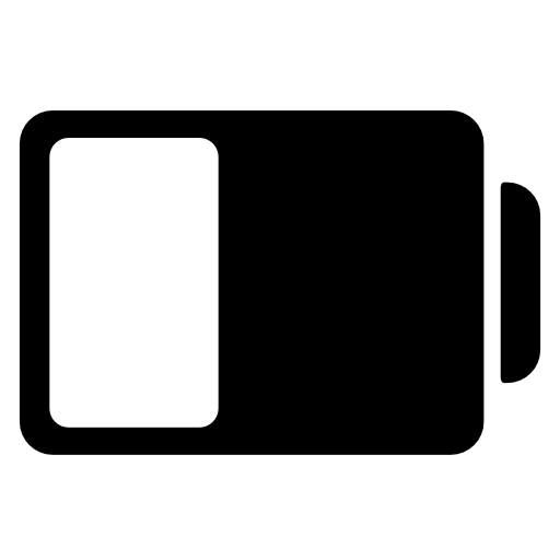 Battery status symbol
