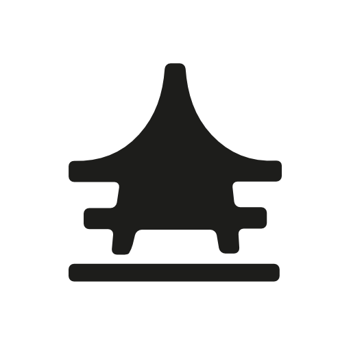 Japan architecture silhouette