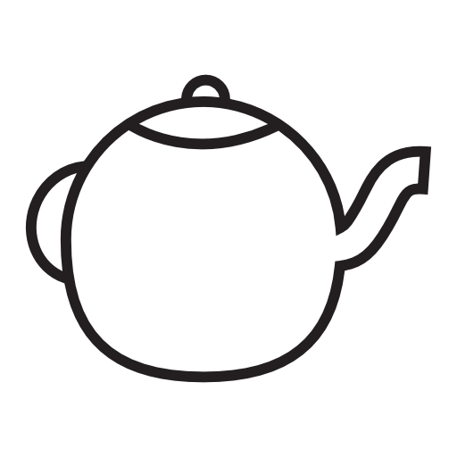 Tea pot, IOS 7 symbol