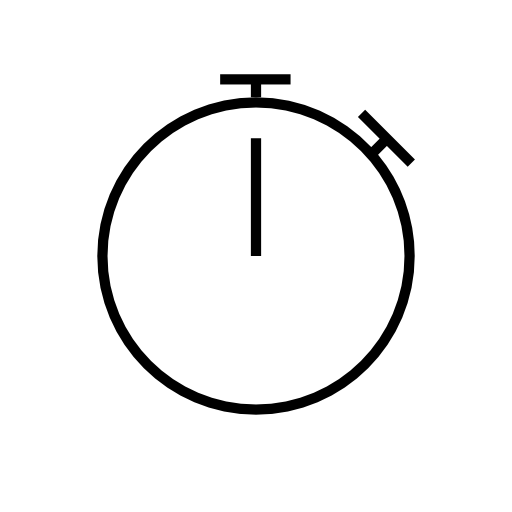Chronometer, IOS 7 interface symbol
