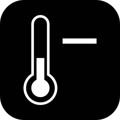 Thermometer temperature control tool in winter