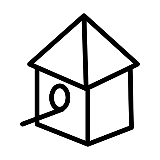 House variant made of shapes