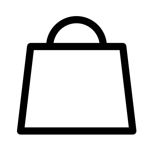 Shopping bag outline