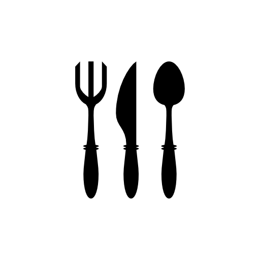 Fork, knife and spoon utensils
