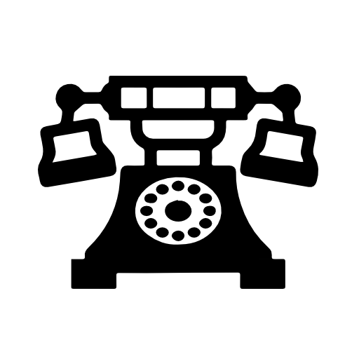 Telephone of vintage design
