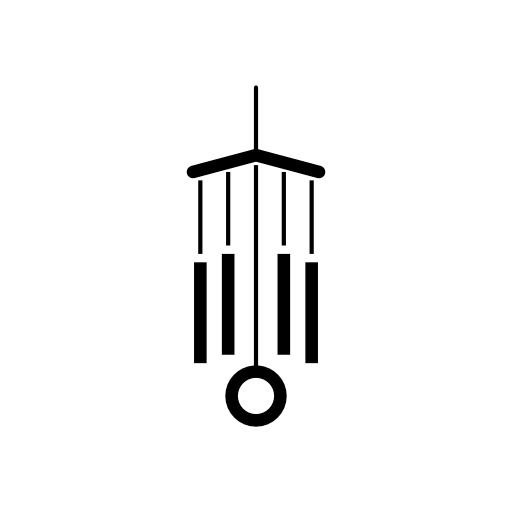 Wind chimes variant for spa