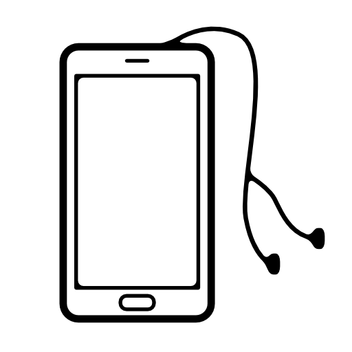 Mobile phone with auriculars