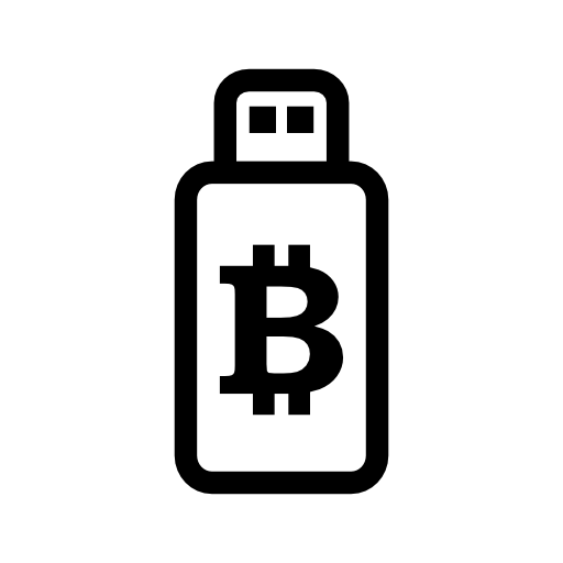 Bitcoin sign on usb device