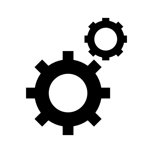 Cogwheels symbols