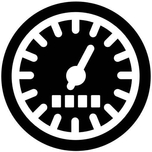 Speedometer variant tool symbol