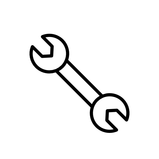 Double wrench outline