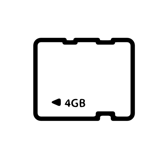 4Gb card