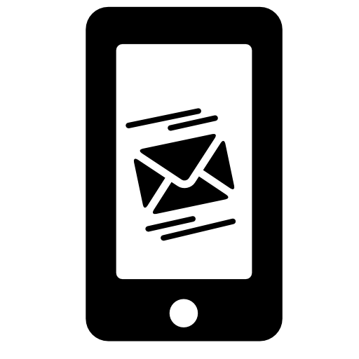 New incoming email by phone
