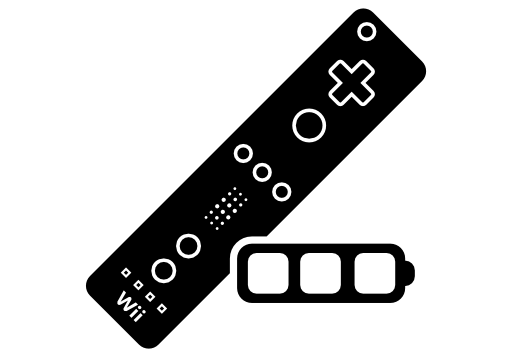Wii full battery status symbol