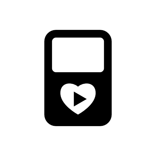 Ipod with heart button