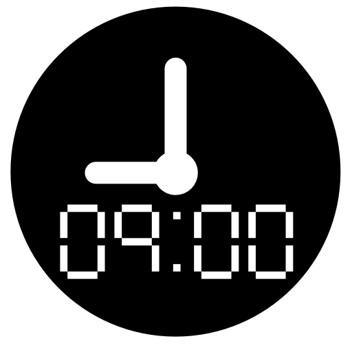 Clock at nine oclock