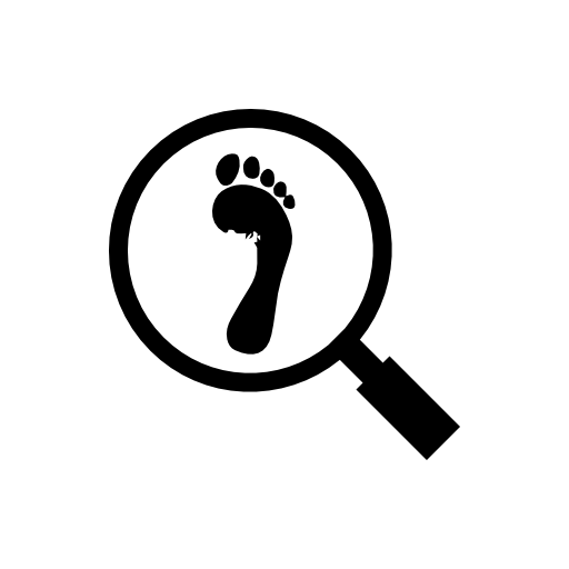 Searching for a footprint