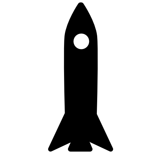 Rocket with a circle