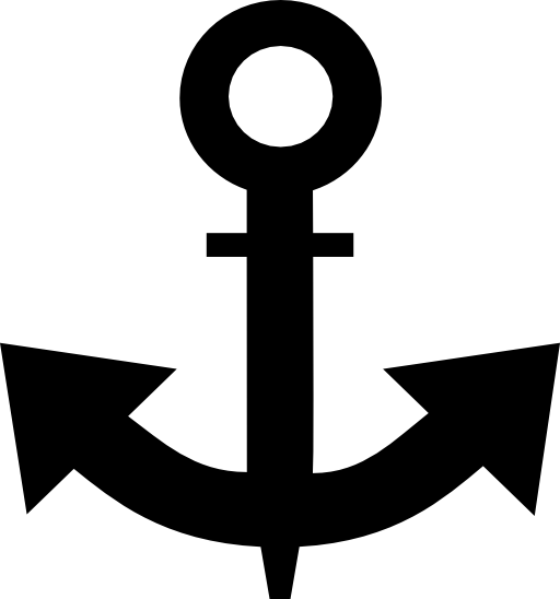 Marine anchor of boat