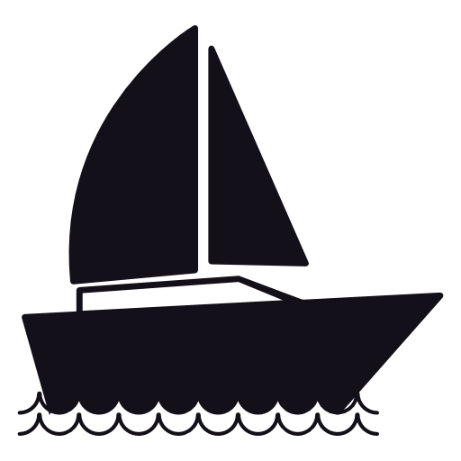 Sail boat, IOS 7 interface symbol