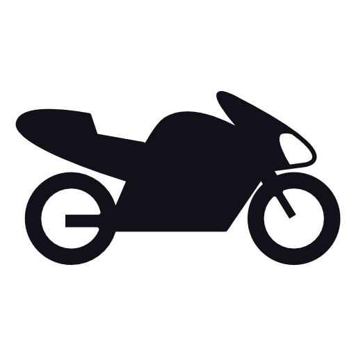 Bike with motor, IOS 7 interface symbol