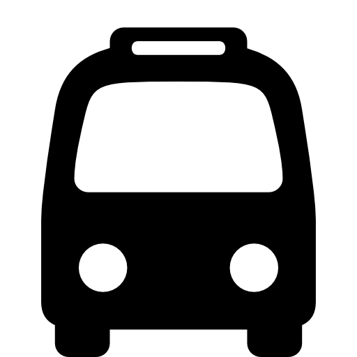 Bus from the front
