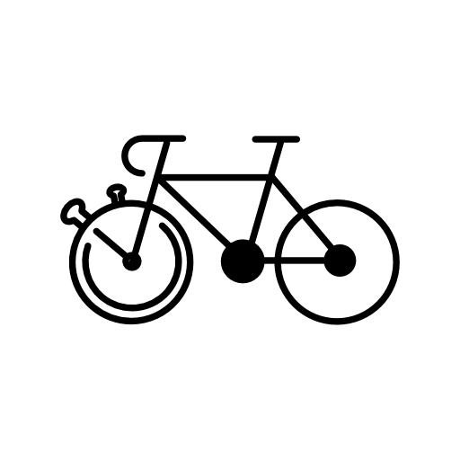 Mountain bike outline variant