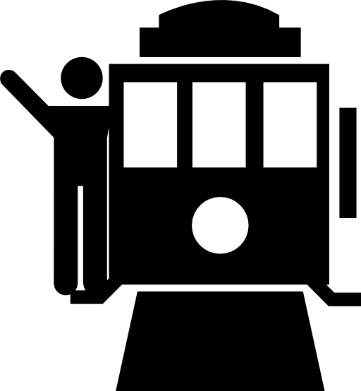 Man in a train