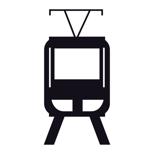 Tram front, IOS 7 symbol