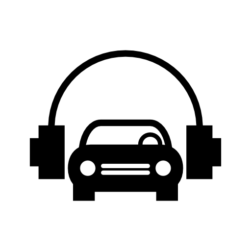 Car and headphones