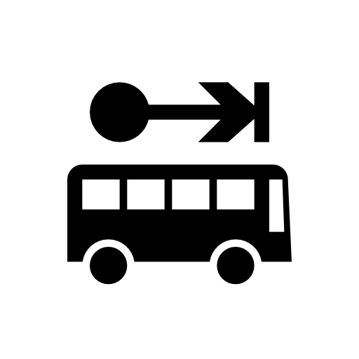 Transit distance symbol