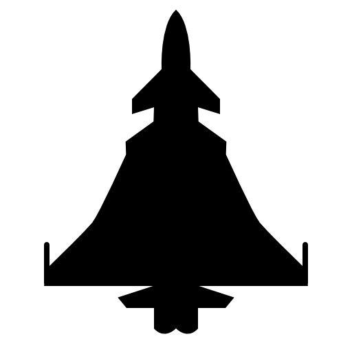 Army airplane silhouette